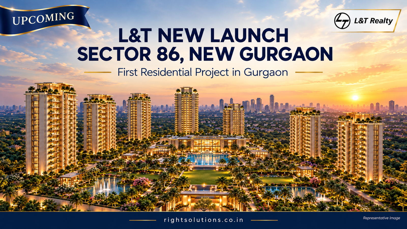 L&T New Launch Sector 86, New Gurgaon: First Residential Project in Gurgaon