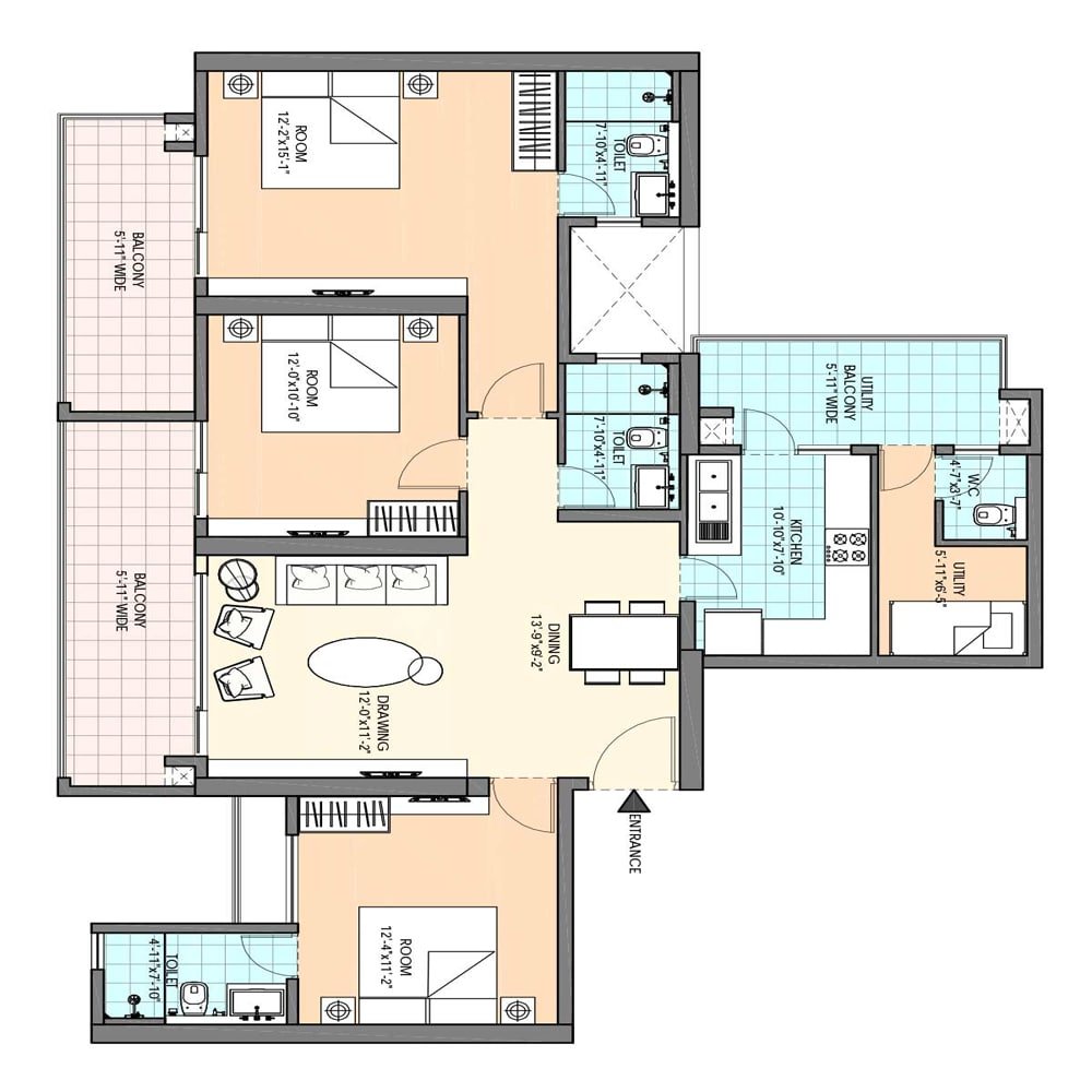 3 BHK