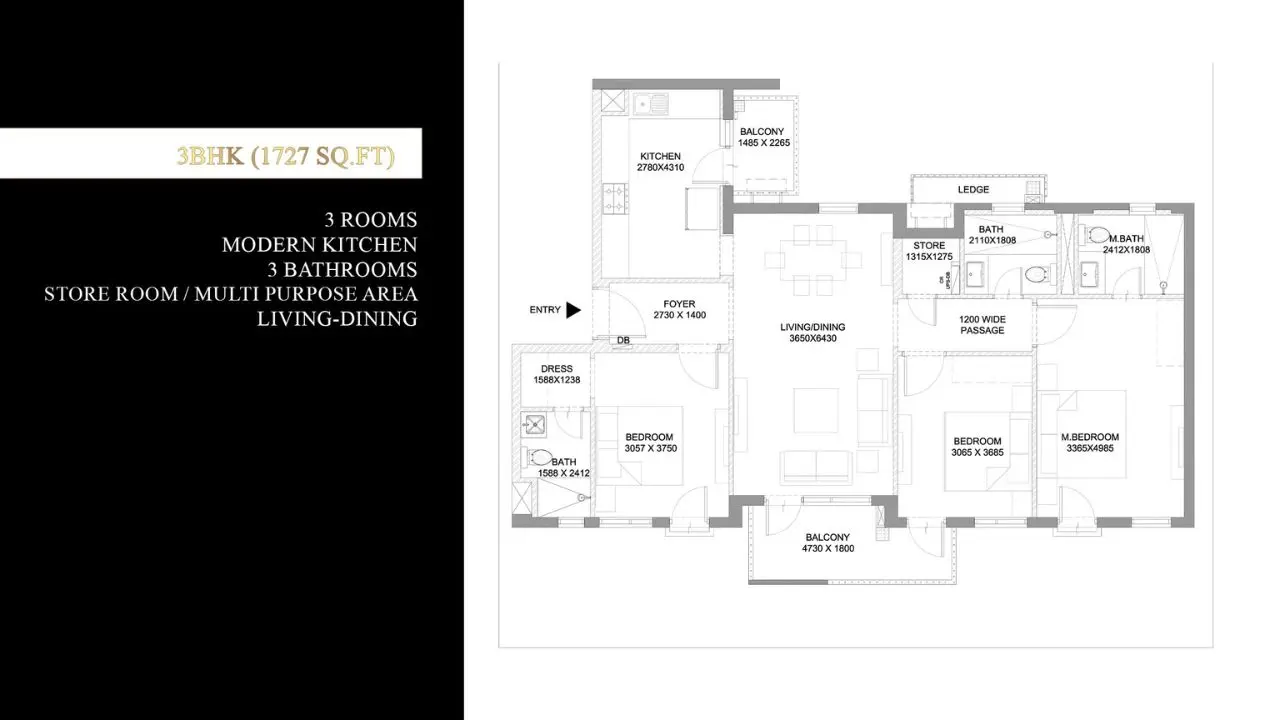 3 BHK