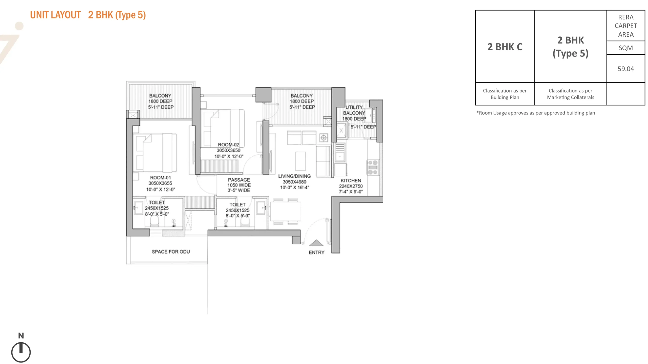 2 BHK