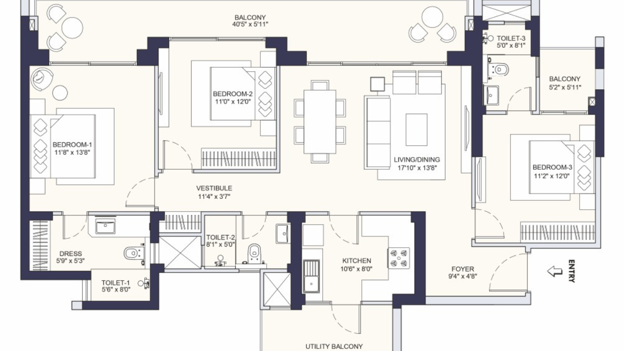 3 BHK