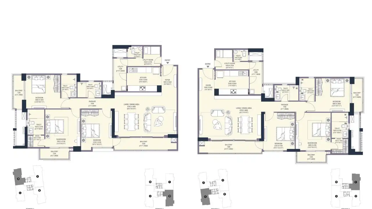 4 BHK
